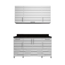 UV Full Kitchen White - 160 × 70 × 35 cm