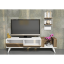 spanish MDF Brown Tv Unit - 39 × 30 × 130 cm