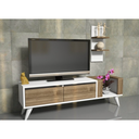 spanish MDF Brown Tv Unit - 39 × 30 × 130 cm