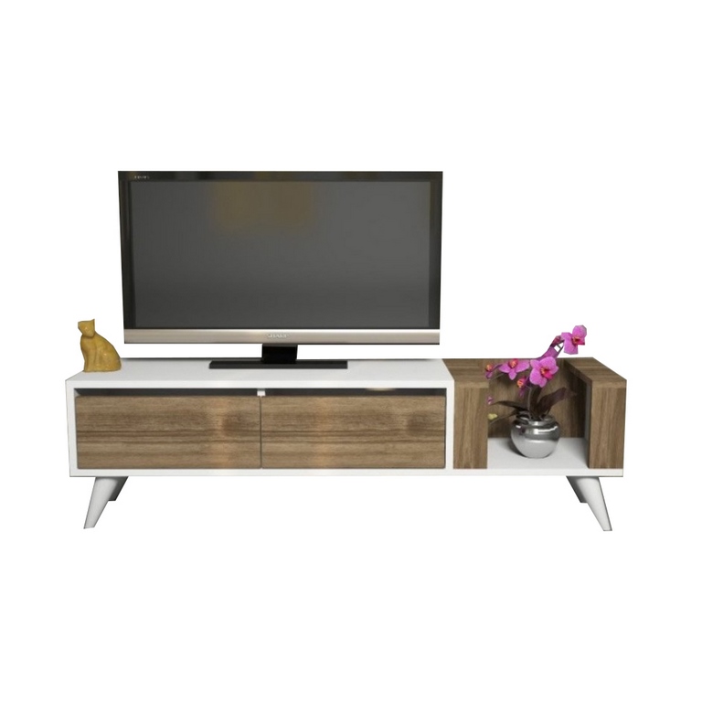 spanish MDF Brown Tv Unit - 39 × 30 × 130 cm