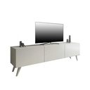 spanish MDF White Tv Set - 44 × 31 × 150 cm