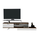 spanish MDF White Tv Set - 52 × 30 × 180 cm