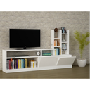 spanish MDF White Tv Set - 92 × 25 × 164 cm