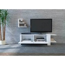 spanish MDF White Tv Unit - 37 × 30 × 120 cm