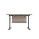 AR.Metaldesk12 Desk - Brown&Gray