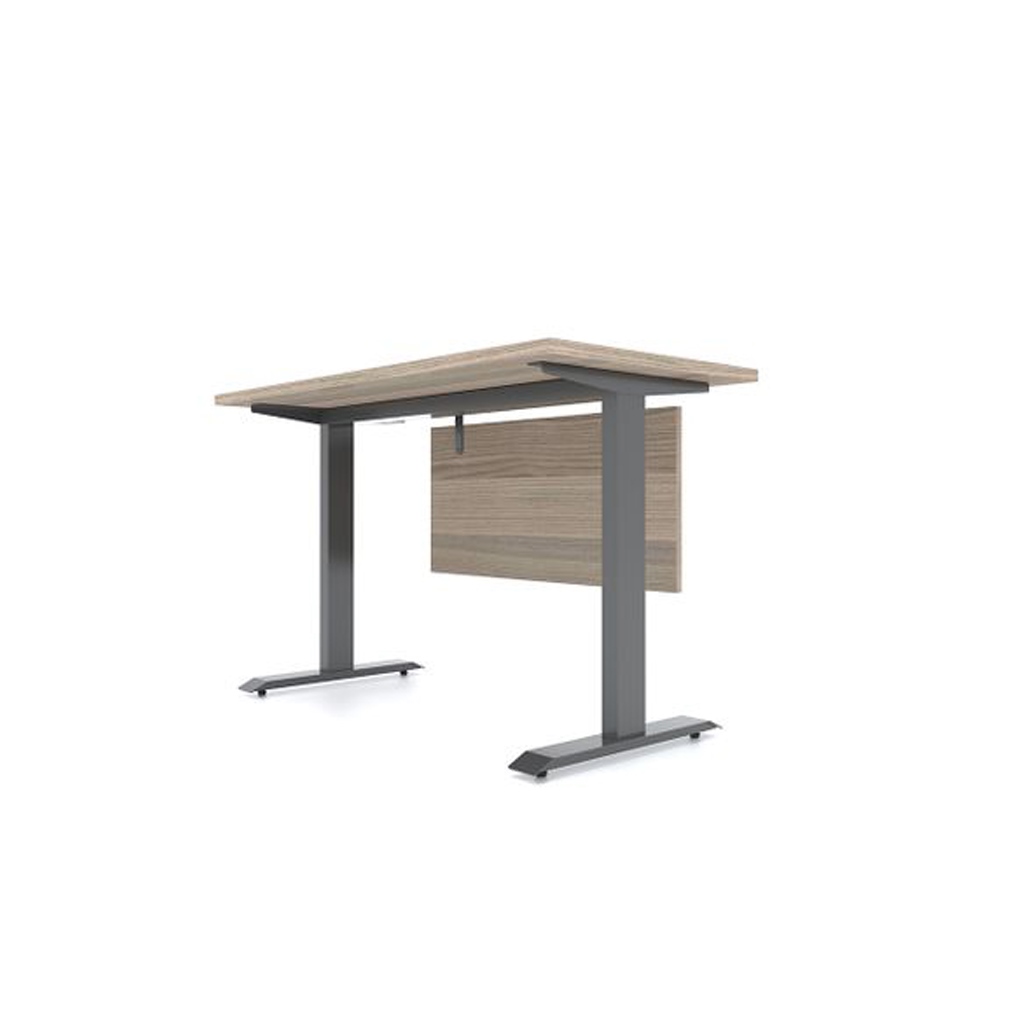 AR.Metaldesk12 Desk - Brown&Gray