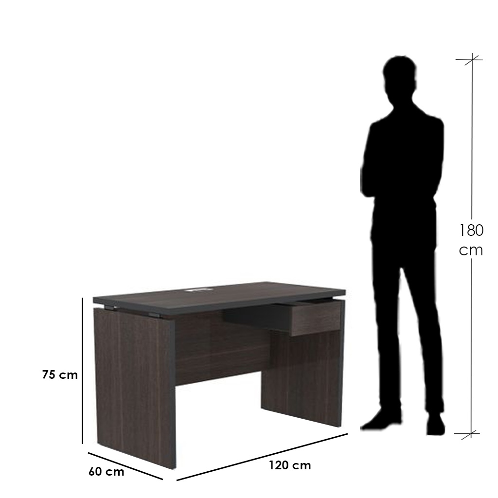 AR.office41 Desk - Brown