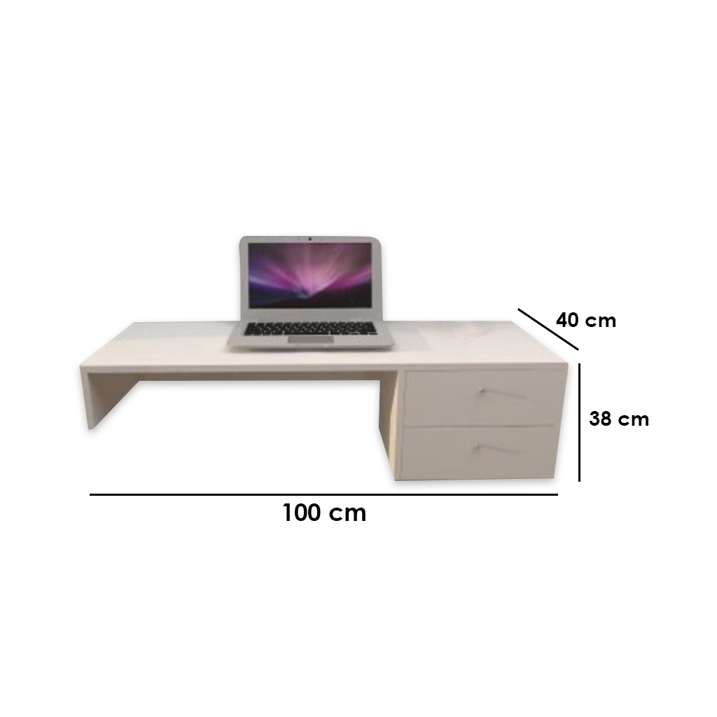 ART.W.AW 07 Wall-Mounted Desk - White