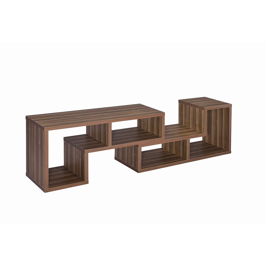 Counter Wood Brown Tv Unit - 140 × 30 × 50 cm