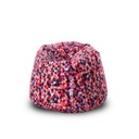 Foam and Cotton Fabric Beanbag - Multi color