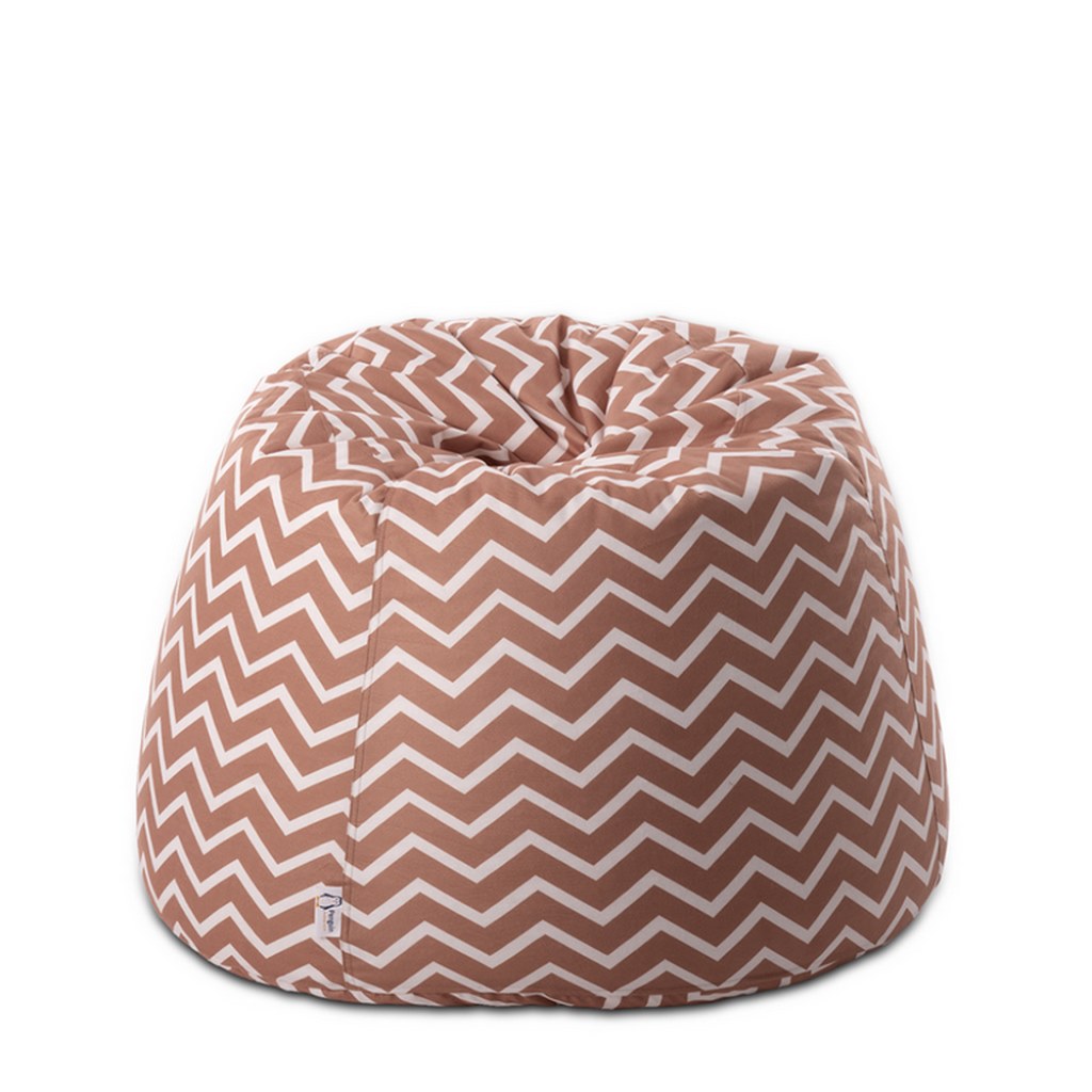 Foam and Cotton Fabric Beanbag - Multi color