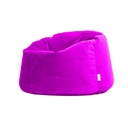 Foam and Cotton Fabric Beanbag - Purple