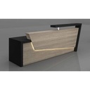 ELL.5 Reception Counter - Beige & Black