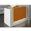 ELL.51 Reception Counter - White & Orange