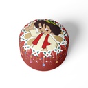 Turkish Sabia Pouf Multi Color