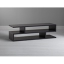 MDF Black Tv Unit - 120×30×45 cm