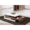 MDF Coffee Table White - 90x40x35 cm