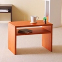 MDF Side Table Orange - 50x40x40 cm