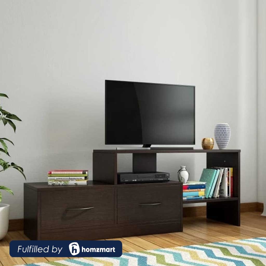 MDF Brown Tv Unit - 180 × 40 × 60 cm