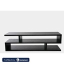 Counter Wood Black Tv Unit - 120 × 30 × 45 cm