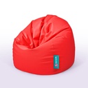 PVC Waterproof and Foam Beanbag - Red