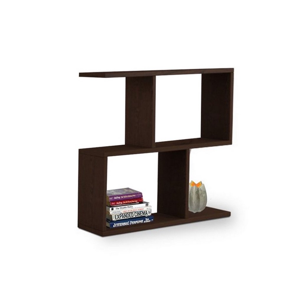 MDF Side Table Brown - 60x60x20 cm