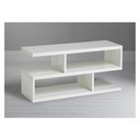 MDF White Tv Unit - 100 × 45 × 30 cm