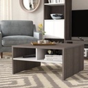 MDF Coffee Table White - 90x40x40 cm