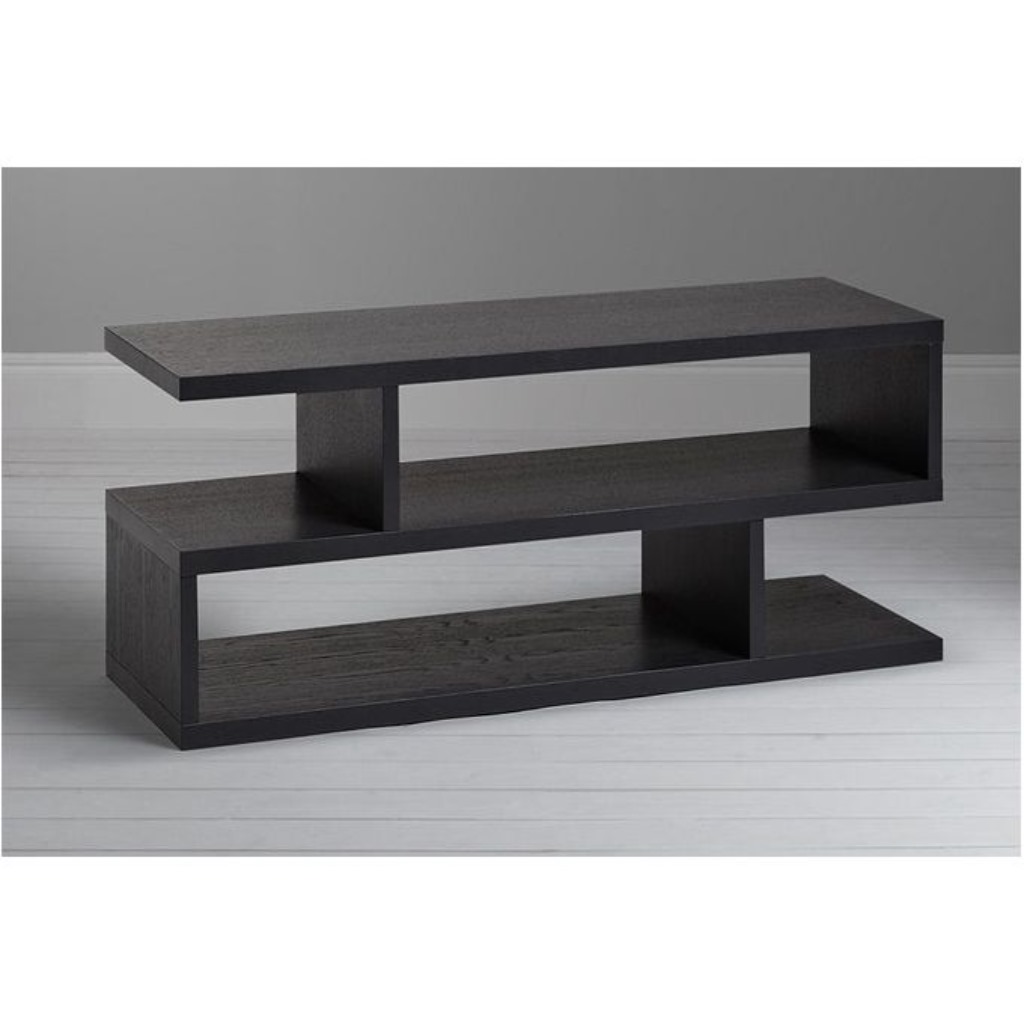 MDF Black Tv Unit - 80 × 30 × 45 cm