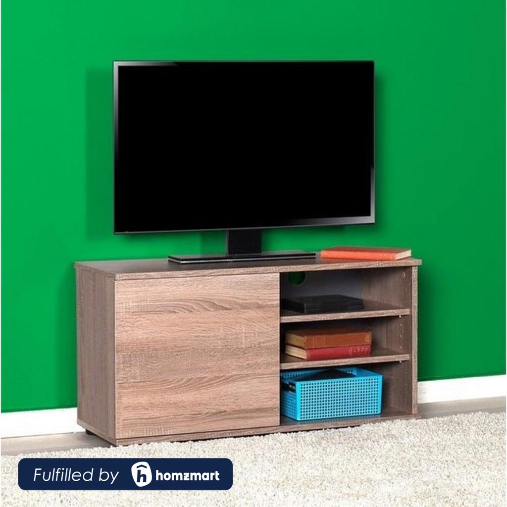 Spanish MDF Brown Tv Unit - 90 × 35 × 48 cm