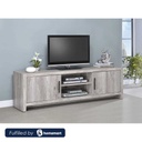 MDF Grey Tv Unit - 160 × 30 × 55 cm