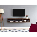 Counter Wood Brown Wall-mounted TV Unit - 30 × 25 × 120 cm