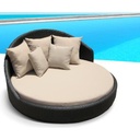 ETH.EL39 Outdoor Sofa - Brown