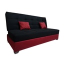 Beech Wood Sofa Bed - Black