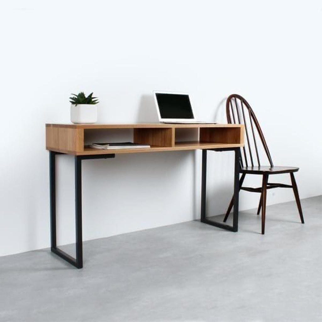 Steel Desk Brown - 40×80×120 cm