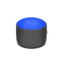 PVC and Foam Pouf Blue