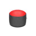 PVC and Foam Pouf Red