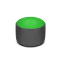 PVC and Foam Pouf Green