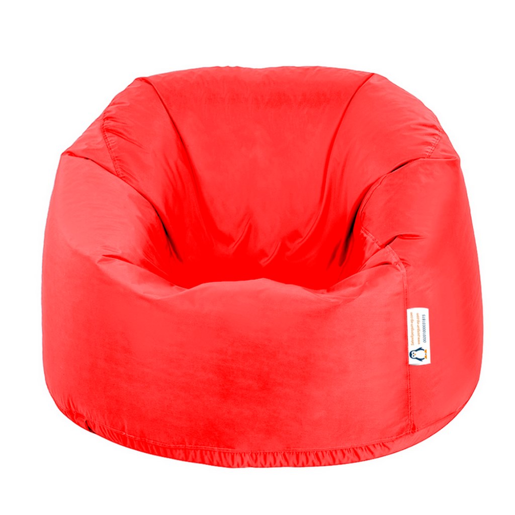 Foam and PVC Beanbag - Red