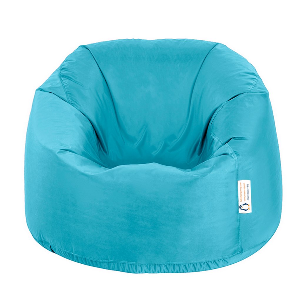 Foam and PVC Beanbag - Blue