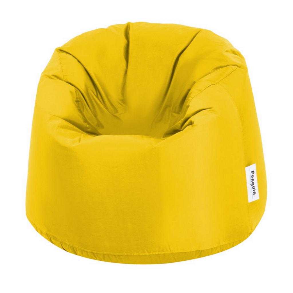 Foam and PVC Beanbag - Yellow