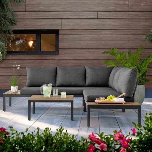 ANM.F.1112 Outdoor Sofa - Brown & Gray