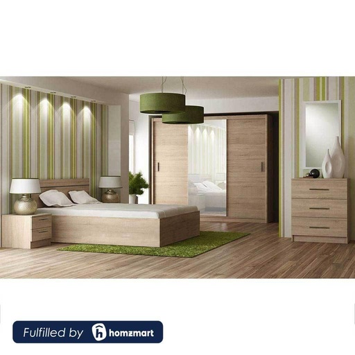 Bedroom Set - 5 Pieces - Beige - APF.3-2D