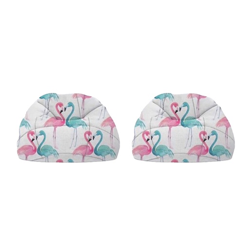 Turkish Sabia Beanbags set 2 Pieces - Multi color