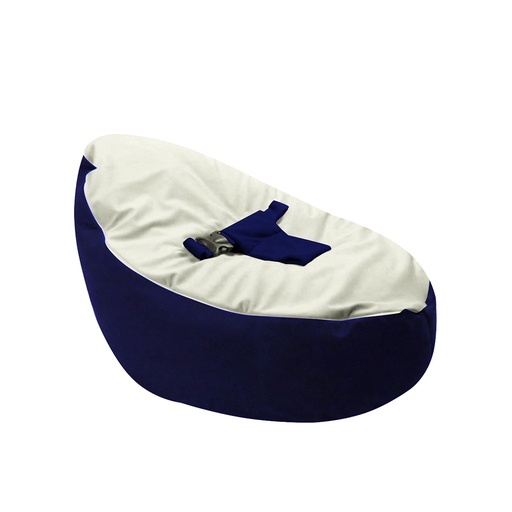 Fabric & PVC Beanbag - Multi color