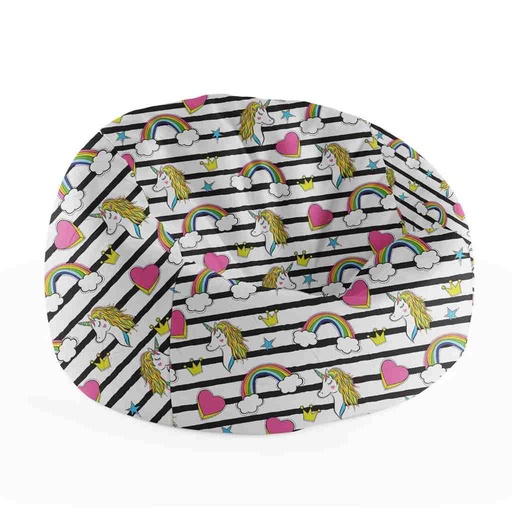 Fabric Beanbag - Multi color