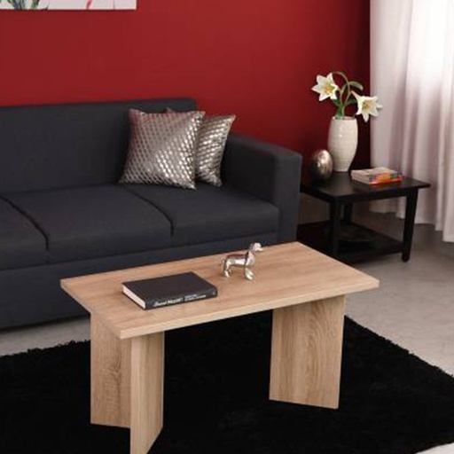 MDF Coffee Table Beige - 90x40x50 cm