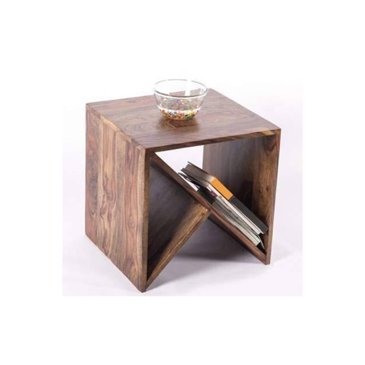 MDF Side Table Brown - 40x30x40 cm