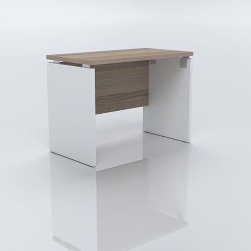 AR.office66 Desk - White&Brown