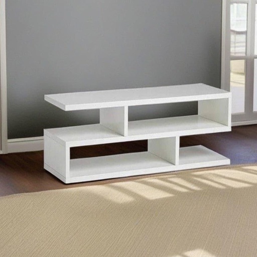 MDF White Tv Unit - 80×53×24 cm